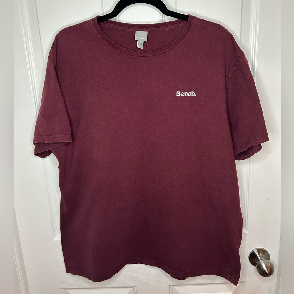 Bench men’s Rouge Red Tshirt XXL 2XL 2 Extra Large men